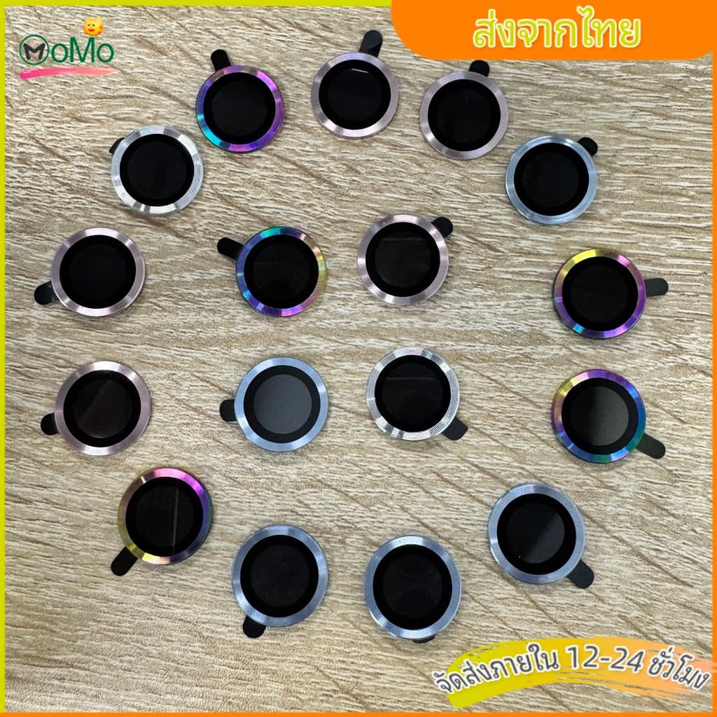 ฟิล์มเลนส์ป้องกันสำหรับ iPhone 17AIR 17PROMAX 11 12 13 14 15 16 PRO MAX 11 12MINI 14 15 16 PLUS Camera Lens พรีเมี่ยม รูปที่ 1
