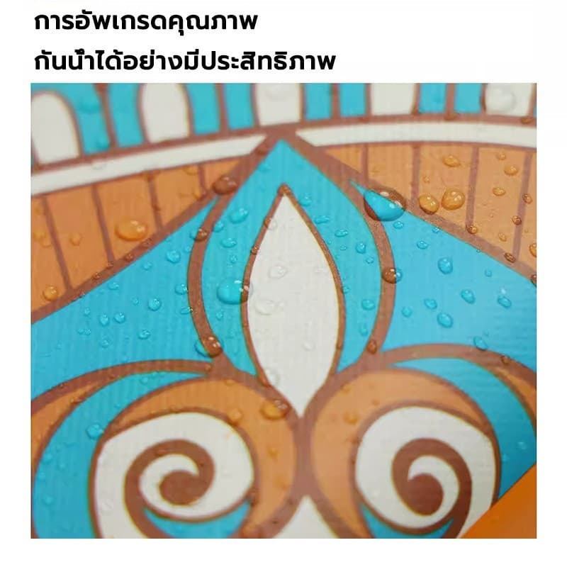 COZII ถุงผ้าสปันบอนด์ ซีลรีดความร้อนสายหิ้ว ของขวัญ ถุงรักษ์โลก กระเป๋าอเนกประสงค์ พับเก็บได้ ถุงของขวัญสไตล์แห่งชาติ รูปที่ 6