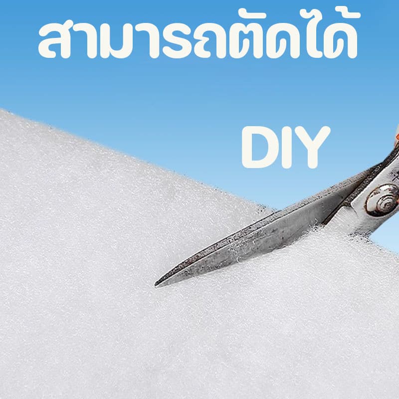 แผ่นกรองน้ำตู้ปลาชนิดละเอียด ใยแก้วกรอง บ่อปลาตัวกรอง ผ้าฝ้ายกรองสำหรับตู้ปลา สามารถนำมาใช้ซ้ำได้ รูปที่ 7