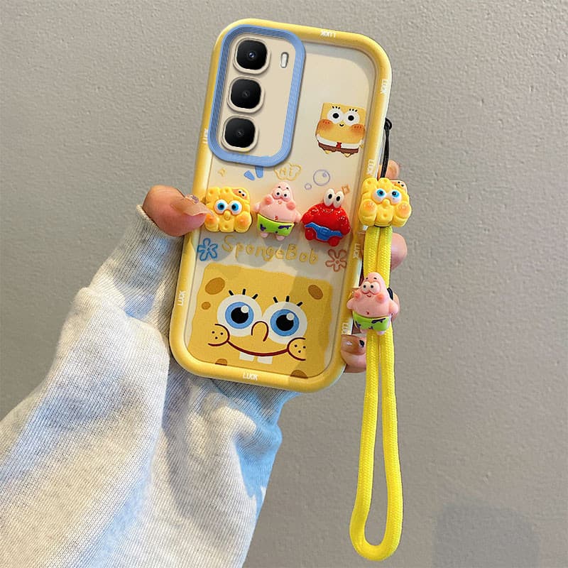 เคส INFINIX Hot 60 Hot 60i Hot 60Pro Anti fall อะนิเมะการ์ตูน TPU เคสโทรศัพท์ซิลิโคนอ่อนนุ่ม TYHM รูปที่ 4