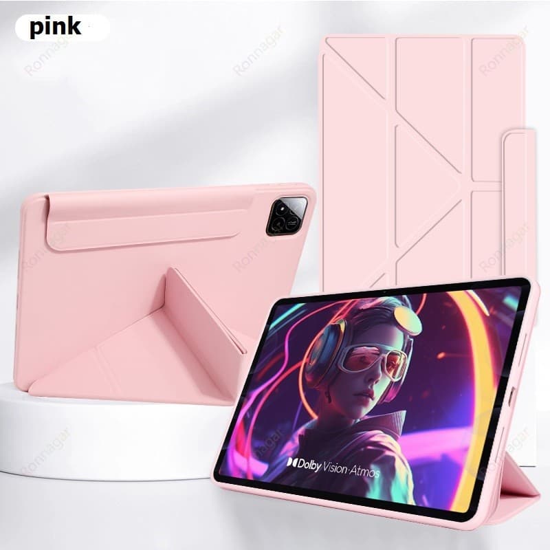 Y พับสําหรับ Xiaomi Pad Mini 8.8 2025 สําหรับ Redmi K Pad 8.8 นิ้วแท็บเล็ต Wake/Sleep กรณี Multi-พับป้องกัน TPU Shell รูปที่ 8