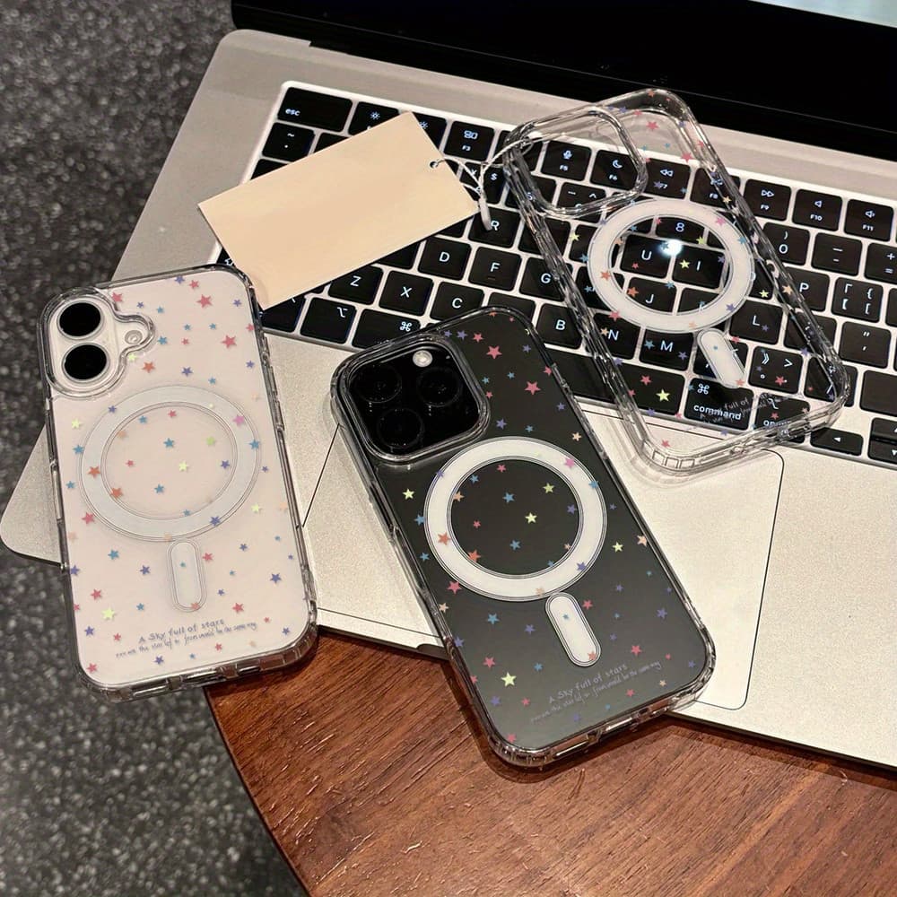 เคสโทรศัพท์ Magnetic For iPhone 13 11 15 16 pro max Case iPhone 11 12 14 17 pro max 12 14 pro max น่ารัก การ์ตูน รูปแท่ง รูปที่ 2
