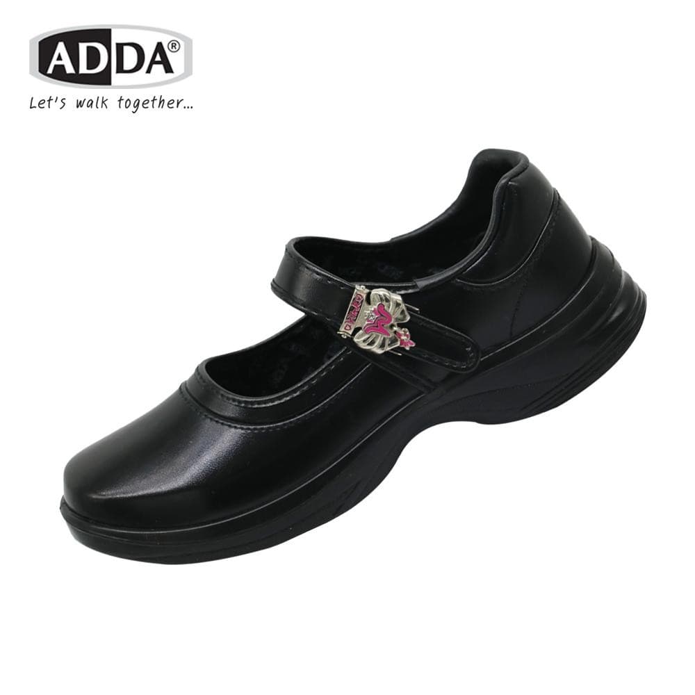 รองเท้านักเรียนหญิงสีดำ ADDA 41T01 เป็นรองเท้าที่ทำมาจากPUทำให้รู้สึกถึงความนุ่มนิ่มเบาสบายเวลาสวมใส รูปที่ 2