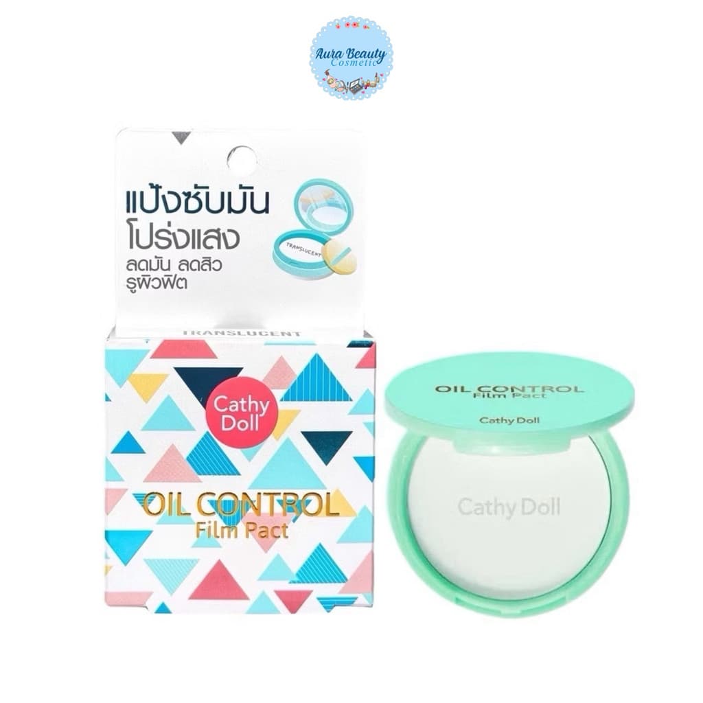 Cathy Doll Oil Control Film Pact 4.5g แป้งซับมัน รูปที่ 1