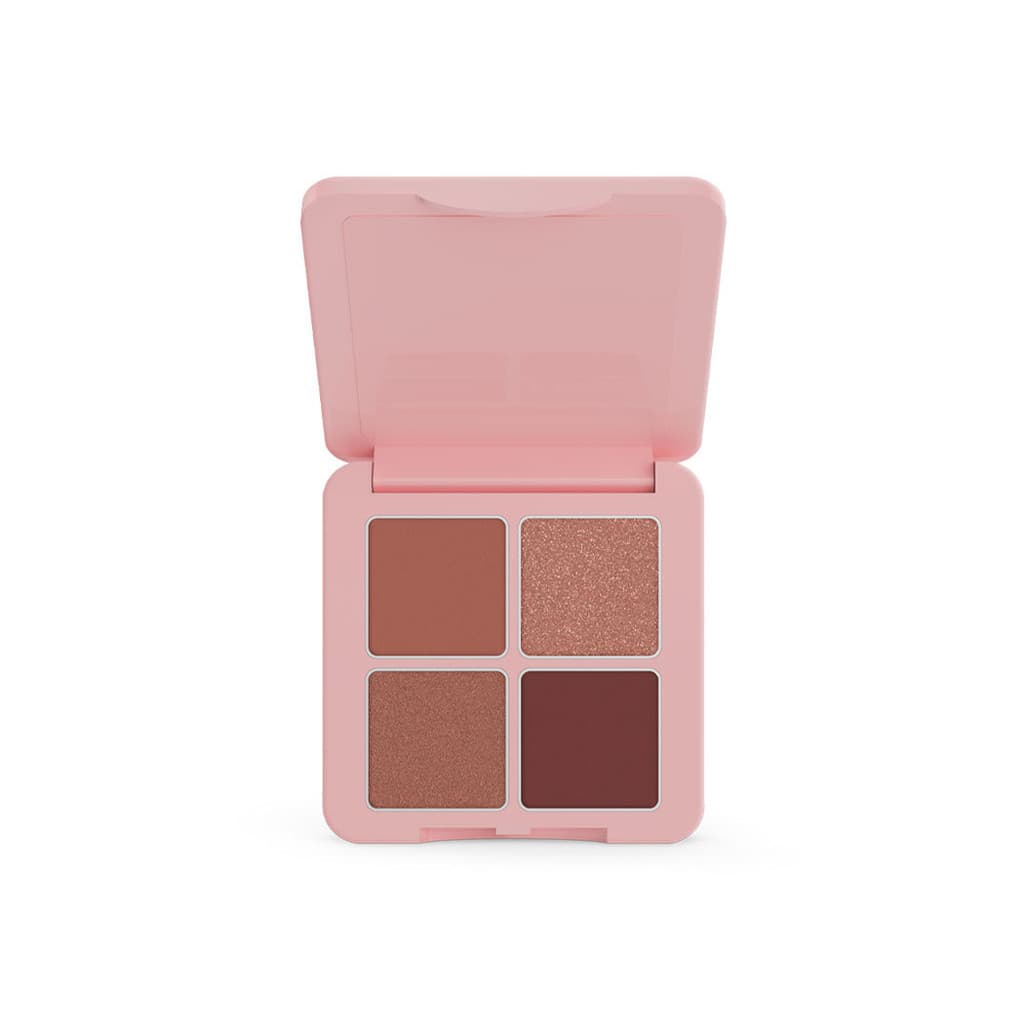 SASI Girls Can Be Unique Eyeshadow Palette 6g ศศิ พาเลทอายแชโดว์ 4 สี 3 เนื้อ. รูปที่ 3