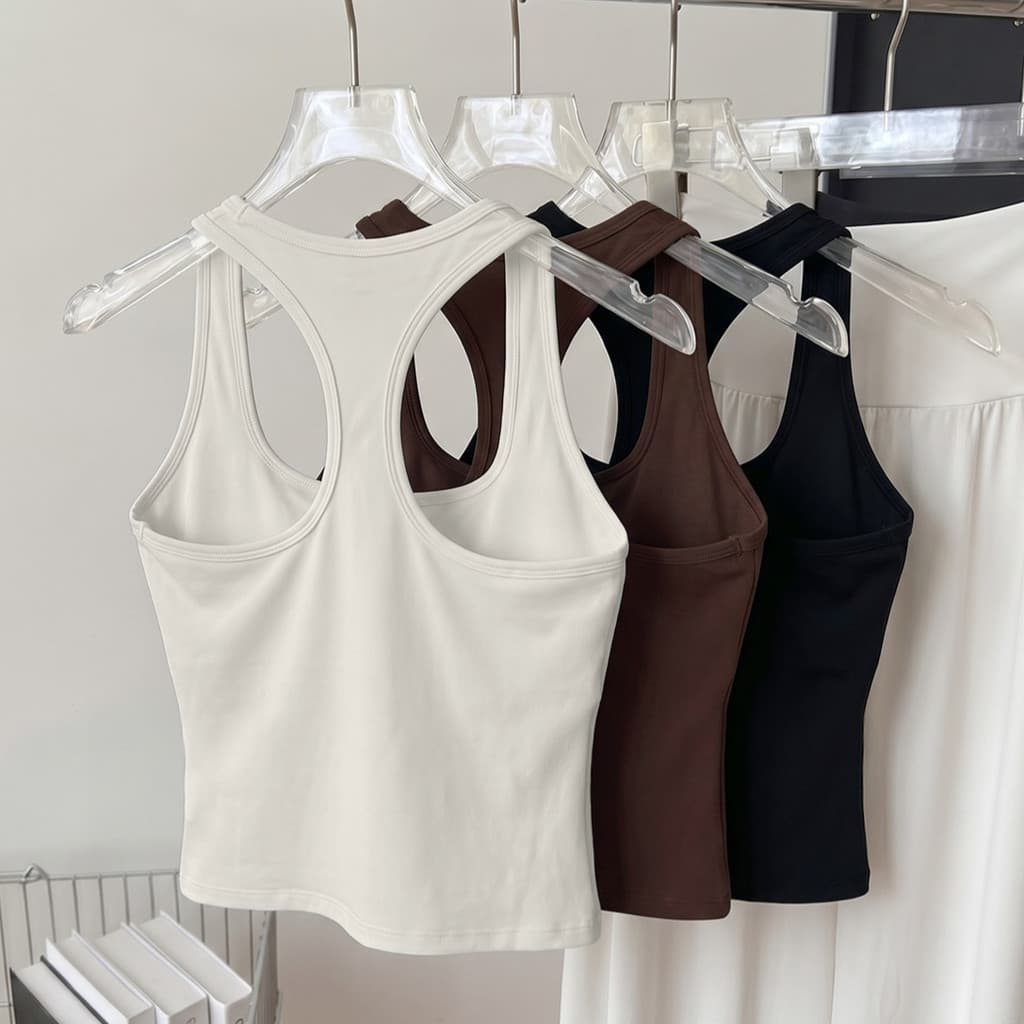 MAGIEYOGA สปอร์ตบรา H-shaped Beauty Back เสื้อกั๊กกันกระแทกวิ่งออกกําลังกาย รูปที่ 2
