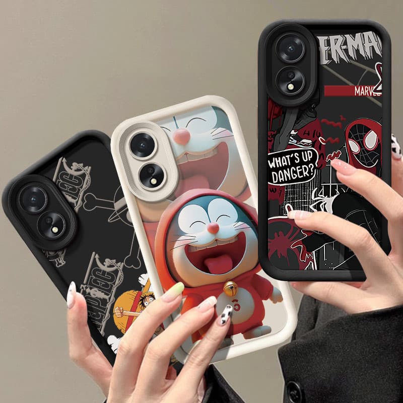 เคส Oppo a18 a38 OPPO a17 a17k a98 5G a78 5G a58 a60 reno 8t 5G กรณี แฟชั่นป้องกันการล่มสลายเคสโทรศัพท์สําหรับ รูปที่ 5