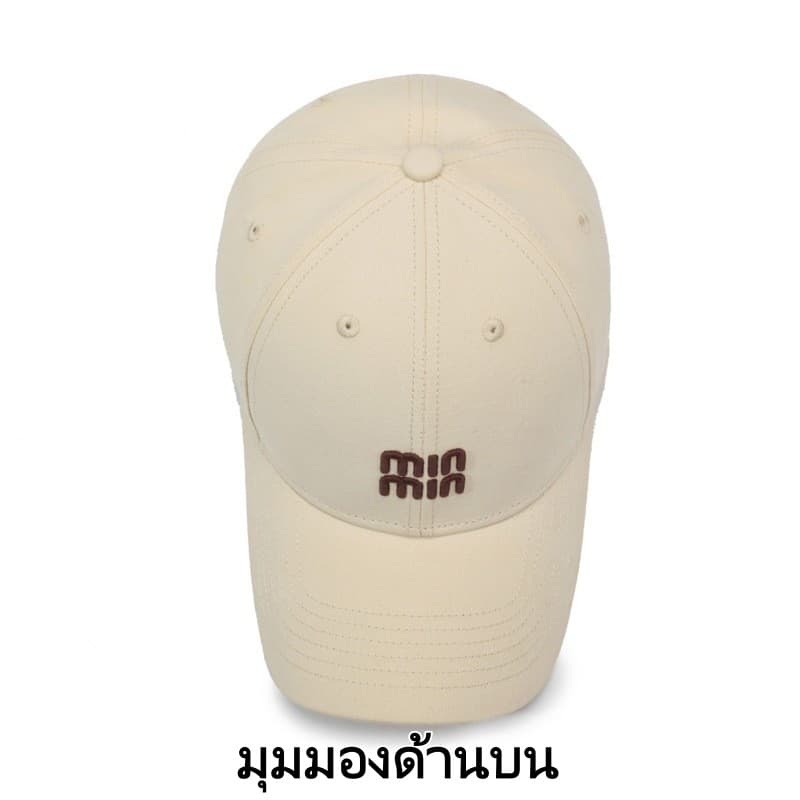 Hotcap จัดส่ง หมวกเบสบอลปักลายตัวอักษรเกาหลีใหม่ปี 2025 หมวกสำหรับกิจกรรมกลางแจ้ง รูปที่ 2
