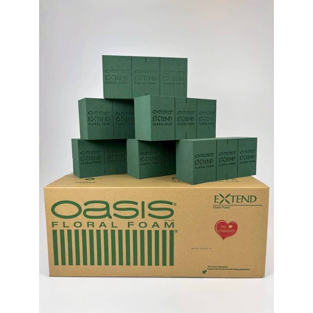 โฟมปักดอกไม้เกรดพรีเมี่ยม ยี่ห้อoasis รุ่นExtend โอเอซิสเกรดเอ ของแท้ พร้อมส่ง อมน้ำดี ส่งจากไทย