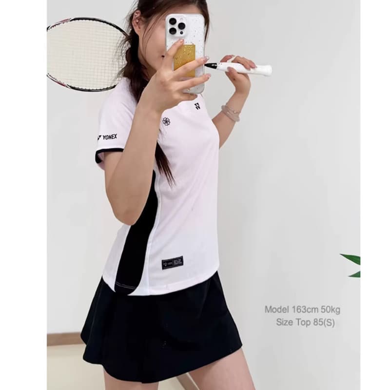 เสื้อเจอร์ซีย์แบดมินตันสีชมพู ระบายอากาศได้ดี เหมาะสำหรับผู้ชายและผู้หญิง รูปที่ 4