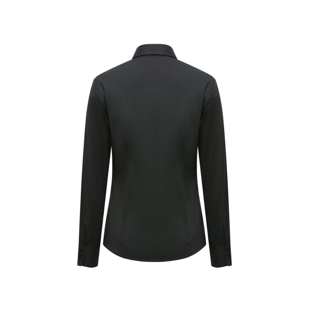 G2000 เสื้อเชิ้ตแขนยาวแบบทางการสำหรับผู้หญิง ทรง Slim Fit รุ่น 4122221399 BLACK รูปที่ 2