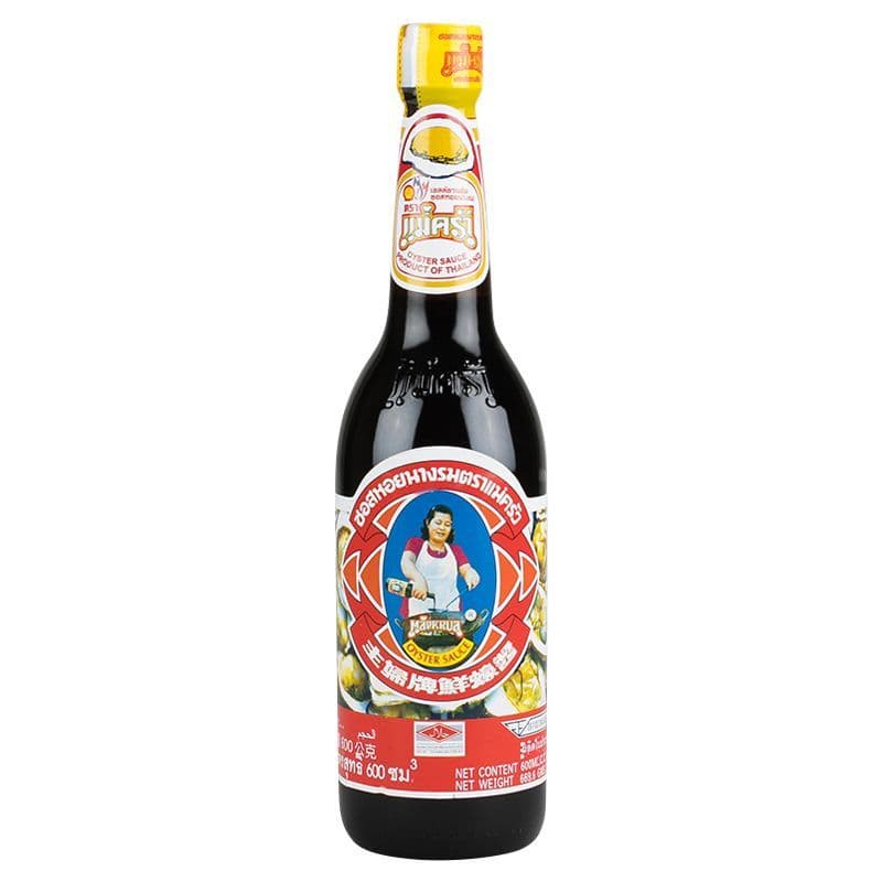 ตราแม่ครัวซอสหอยนางรม 600ซีซี Mae Krua Oyster Sauce 600cc. รูปที่ 1