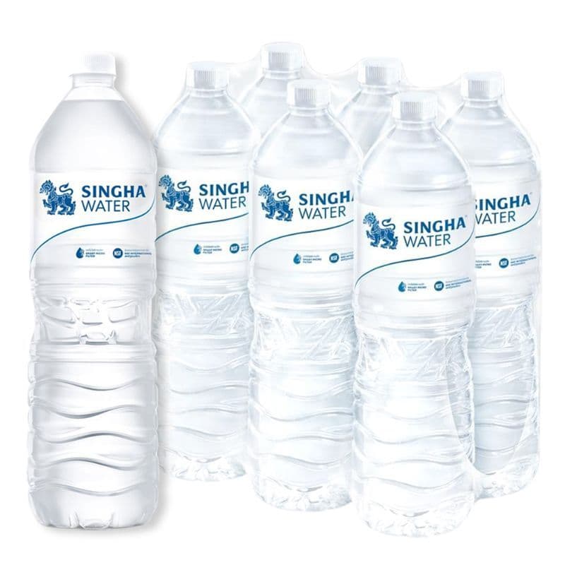 สิงห์น้ำดื่ม 1.5ลิตร แพค 6 Singha Drinking Water 1.5ltr. Pack 6 รูปที่ 1