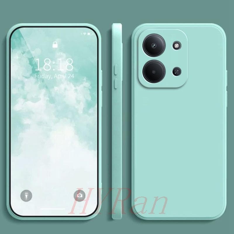 เคส Redmi 15C เคสซิลิโคนสีพื้นเรียบง่าย YT รูปที่ 8