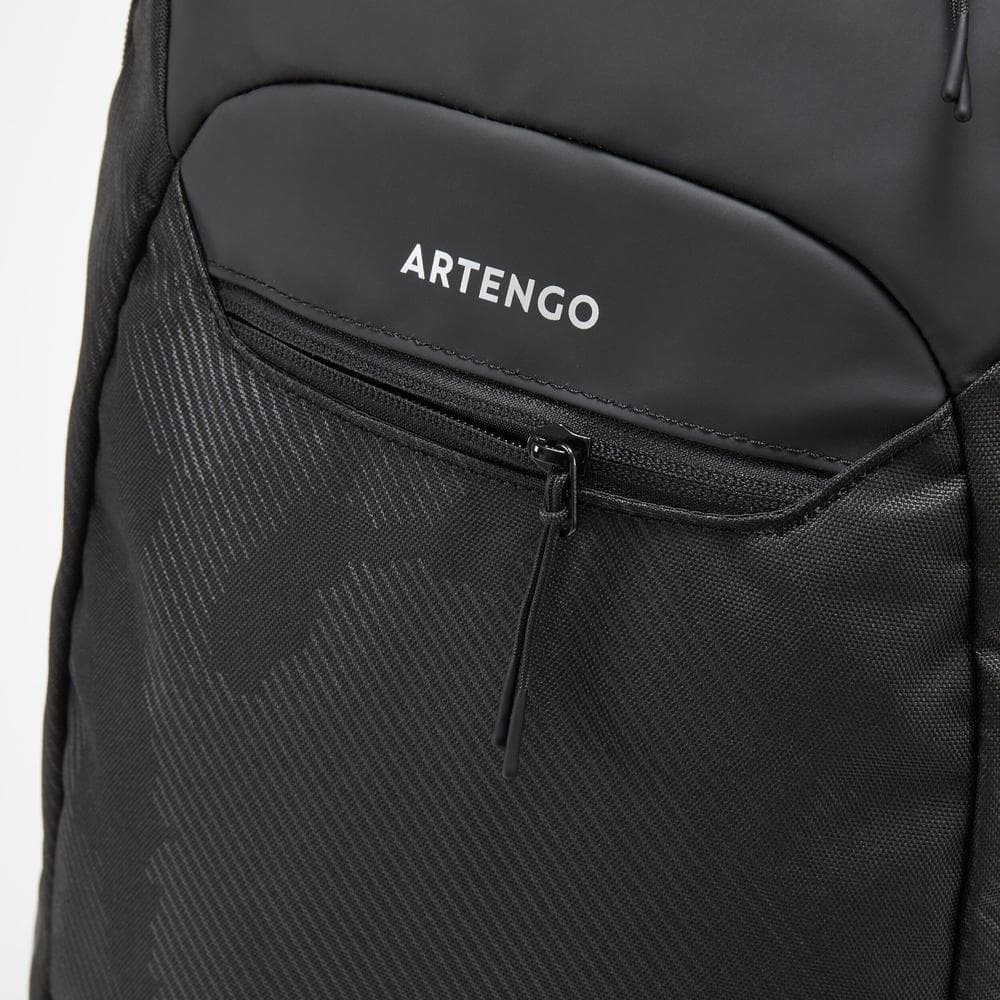 Decathlon 24 L Tennis Backpack M Team เป้สะพายหลังสำหรับเล่นเทนนิสขนาด 24 ลิตร รุ่น M Team - Black/Grey รูปที่ 5