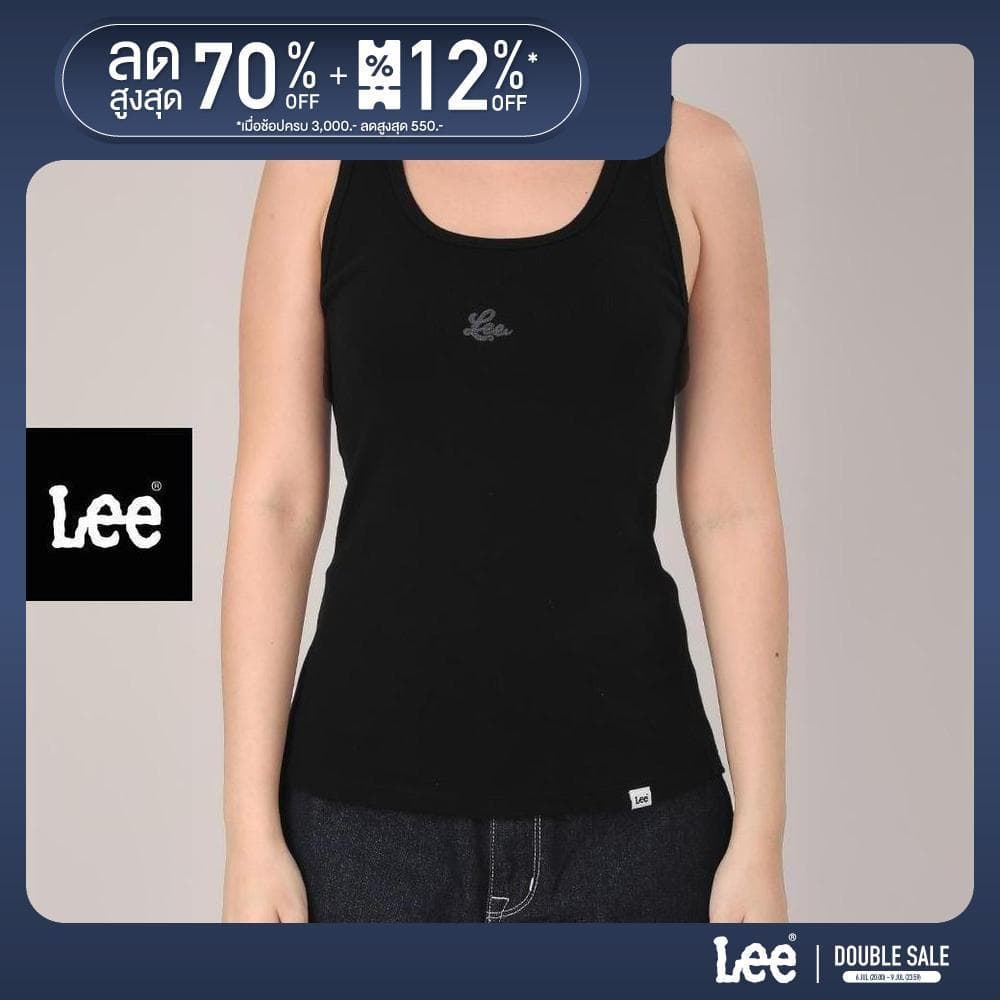 LEE เสื้อกล้ามผู้หญิง Regular รุ่น LE F525WTANF02 สีดำ รูปที่ 1