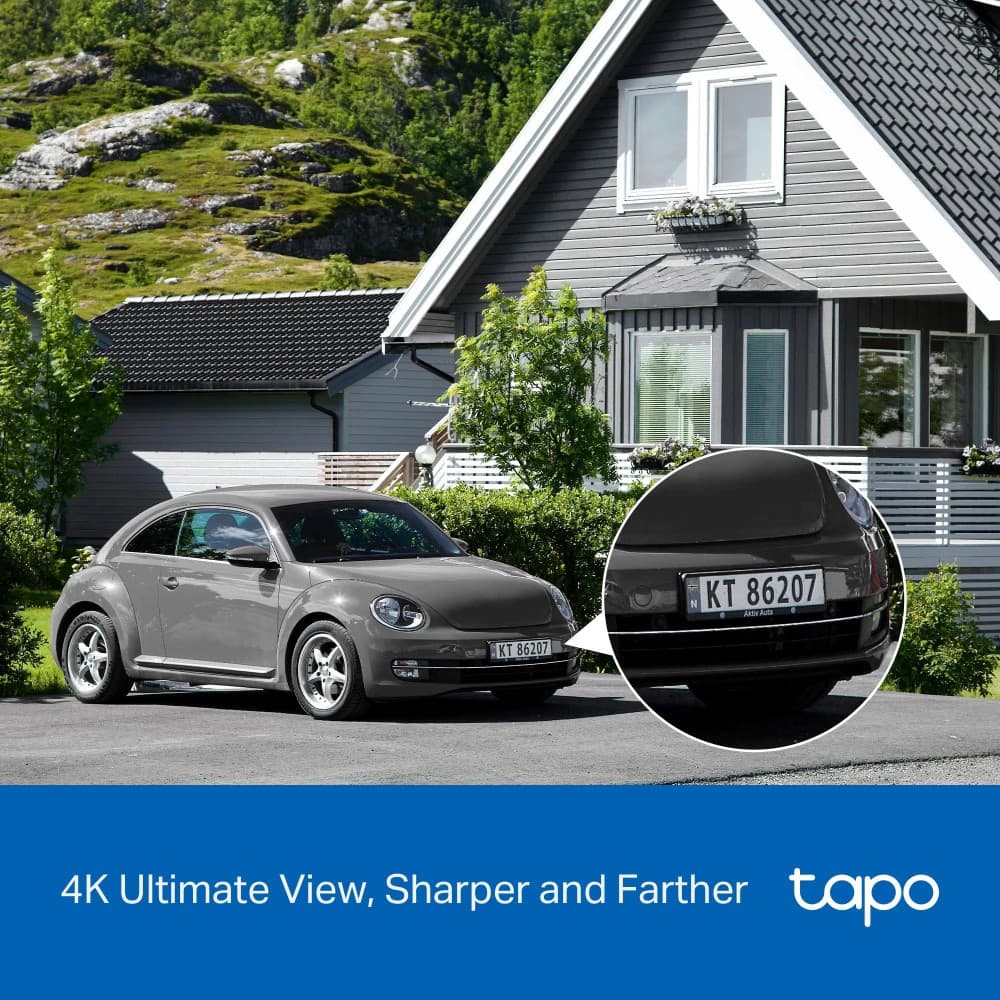 TAPO C660 KIT กล้องวงจรปิด 4K 8MP พร้อมแผงโซลาเซลล์ Pan/Tilt Security Camera Kit รูปที่ 4