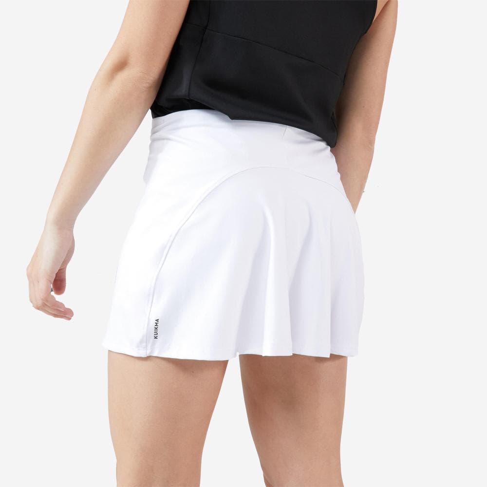 Decathlon Women'S Tennis Quick-Dry Skirt Essential กระโปรงผู้หญิงสำหรับใส่เล่นเทนนิส รุ่น Sk Dry 100 - White รูปที่ 3