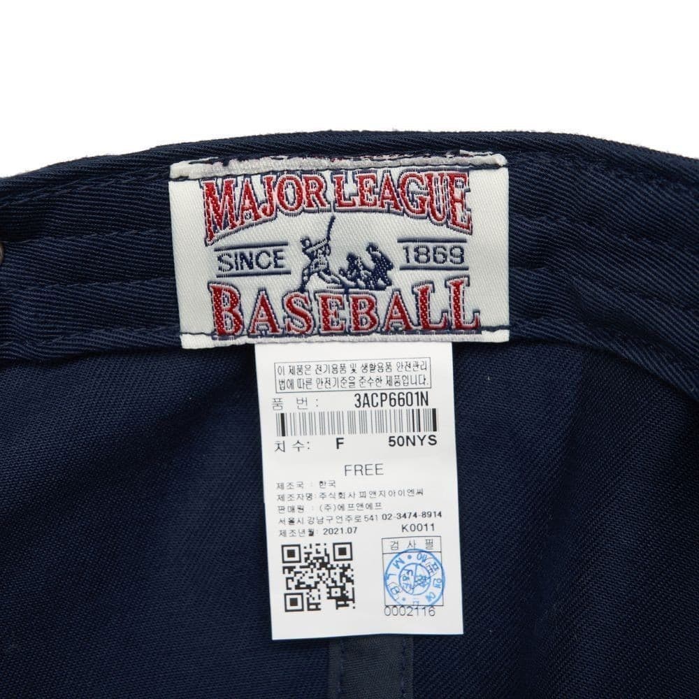 MLB หมวกแก็ป 3ACP6601N 50NYS NAVY NEW YORK YANKEES รูปที่ 8