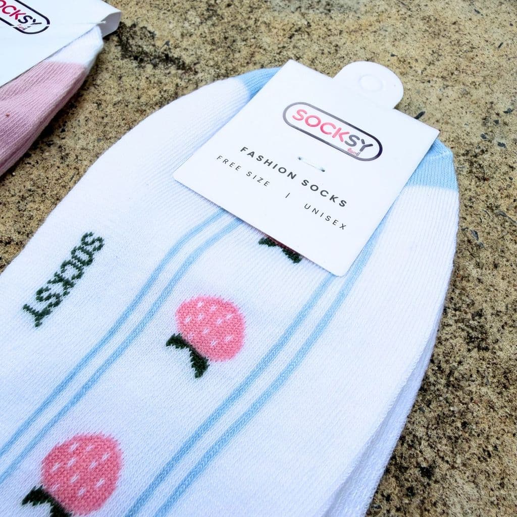 ถุงเท้าข้อสั้น คละสีสด Socksy รุ่น ZA 1 แพ็ค 10 คู่เลือกลายด้านใน ไม่สุ่ม รูปที่ 4