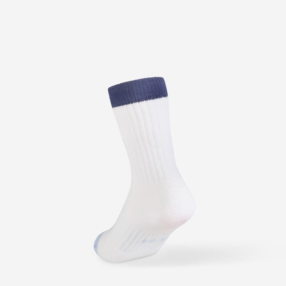 Decathlon Kids' Mid Sports Socks Rs 500 Tri-Pack ถุงเท้ากีฬาเด็กข้อกลาง รุ่น Rs 500 แพ็ค 3 คู่ - Beige/Purple/Green รูปที่ 5