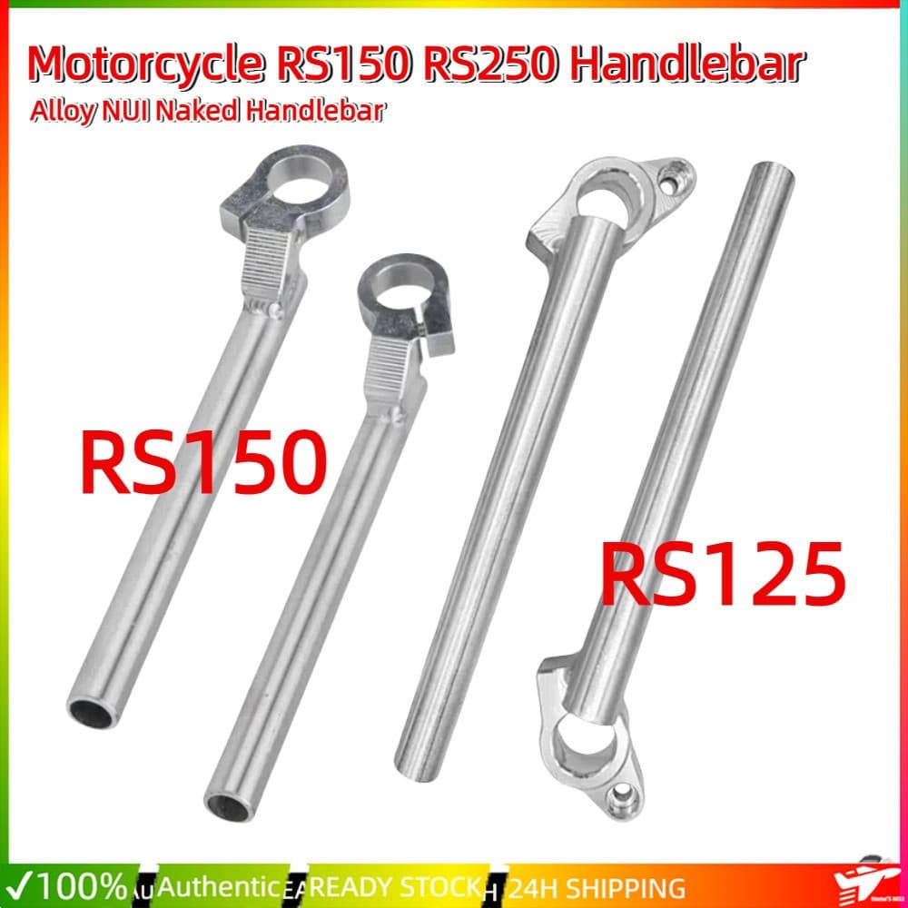 แฮนด์อัลลอยด์ NUI Naked สําหรับ Raider 150 Carb, R150 FI, XRM, RS 125, RS 150 - ตัวเลือก High Rise & Low รูปที่ 3