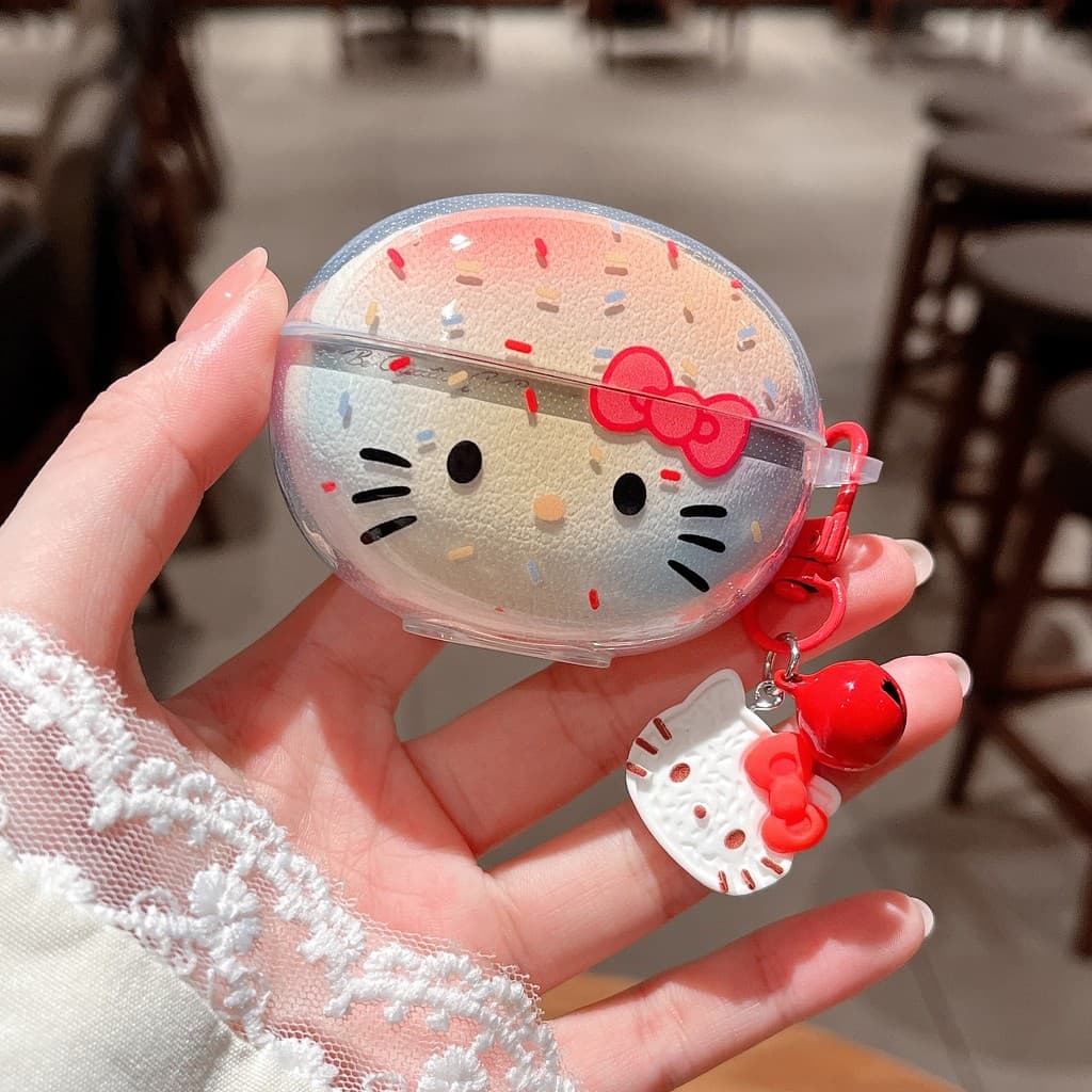 เหมาะสําหรับ QCY C50 เคส Case เคสหูฟัง ลายมะพร้าวยิ้มสายรุ้งน่ารัก รูปที่ 7