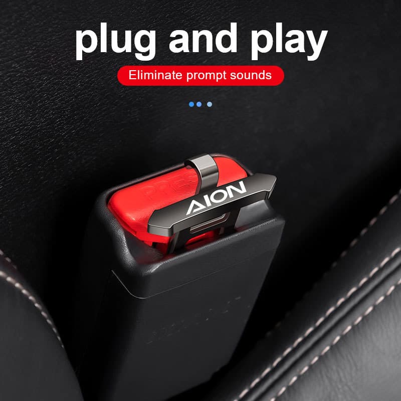 เข็มขัดนิรภัย Extender สังกะสีอัลลอยด์ อุปกรณ์เสริม 1/2 ชิ้น สําหรับ Aion Y Plus/UT/V/ES รูปที่ 8