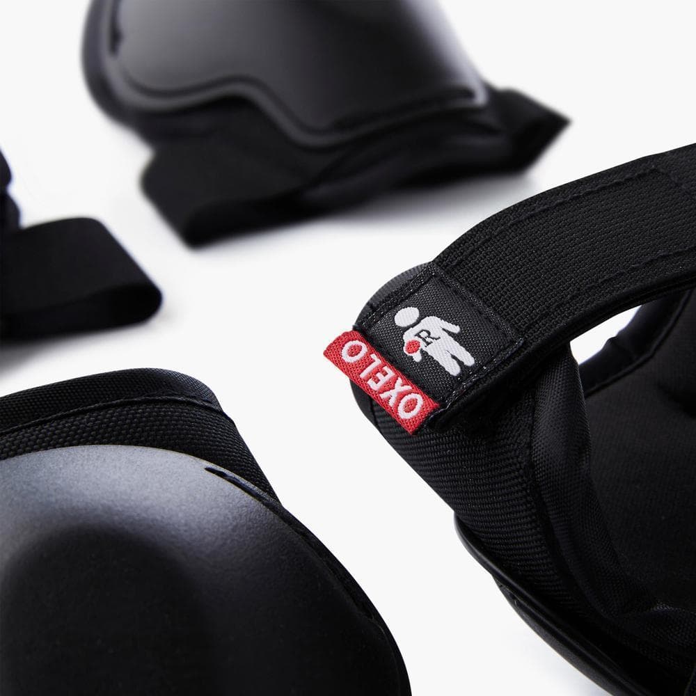 Decathlon Kids' Skating Protective Gear ชุดสนับป้องกันสำหรับเด็กใส่เล่นสเก็ต สเก็ตบอร์ด และสกู๊ตเตอร์รุ่น 100 - Black รูปที่ 6