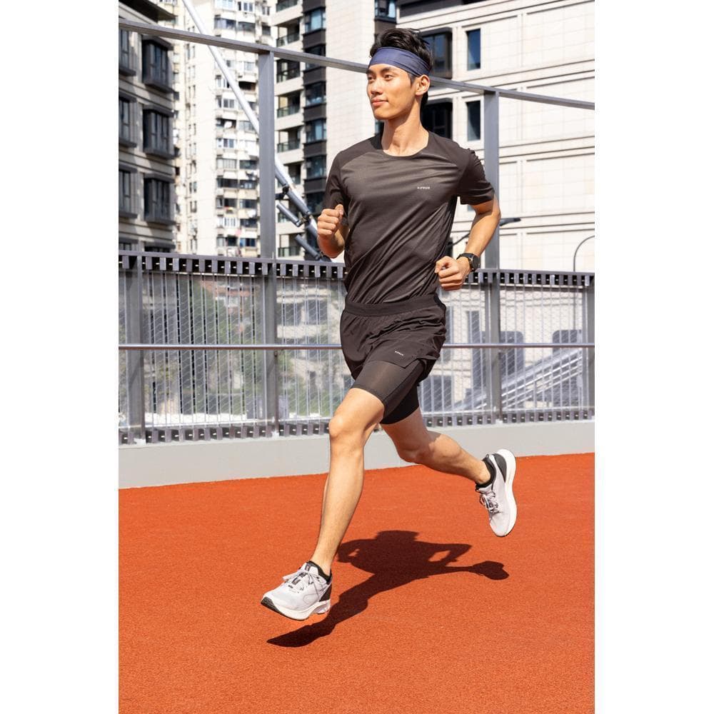 Decathlon Headband Running Man Woman - Kiprun ผ้าคาดศีรษะใส่วิ่งให้สัมผัสเย็นสบายสำหรับทุกเพศ รุ่น Kiprun - Green รูปที่ 6