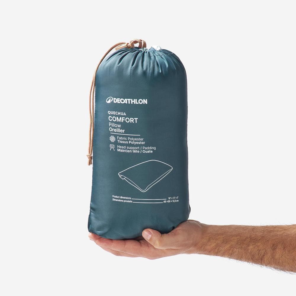 Decathlon Camping Pillow - Comfort หมอนสำหรับการตั้งแคมป์ รุ่น Comfort - Blue รูปที่ 4