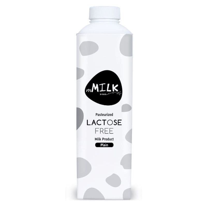 เอ็มมิลค์นมพาสเจอร์ไรส์ปราศจากน้ำตาลแลคโตสกล่อง1000มล. mMilk Pasteurized Lactose Free Milk Box 1000ml. รูปที่ 1