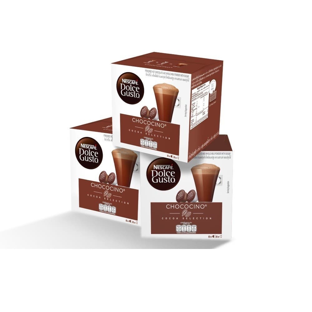 NESCAFE DOLCE GUSTO แคปซูลช็อกโกแลต CHOCOCINO แคปซูลช็อกโกแลต 16 แคปซูล/กล่อง รูปที่ 2