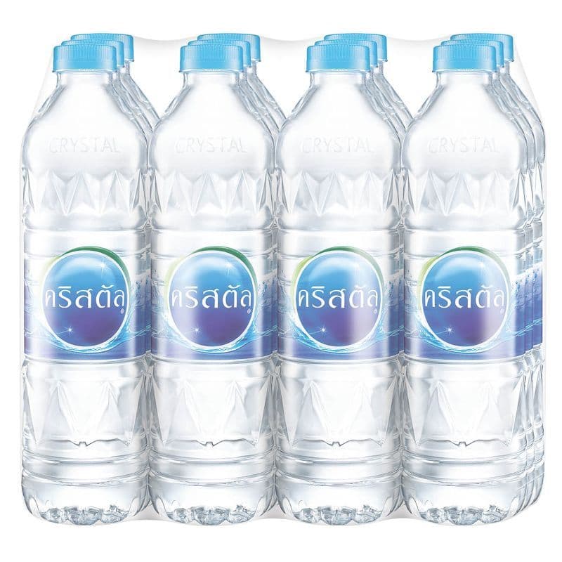 คริสตัลน้ำดื่ม 600มล. แพค 12 Crystal Water 600ml. Pack 12 รูปที่ 3