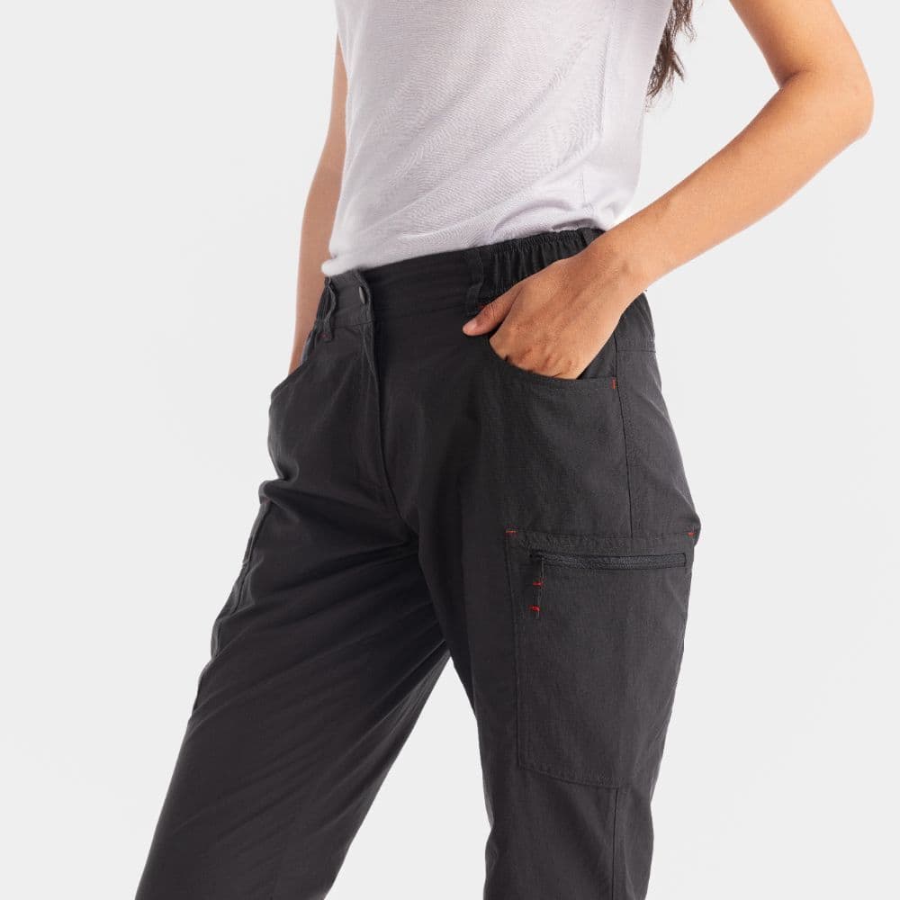 Decathlon Trek 100 Pant Women กางเกงเดินป่าขายาวสำหรับผู้หญิง รุ่น Trek 100 - Grey รูปที่ 7