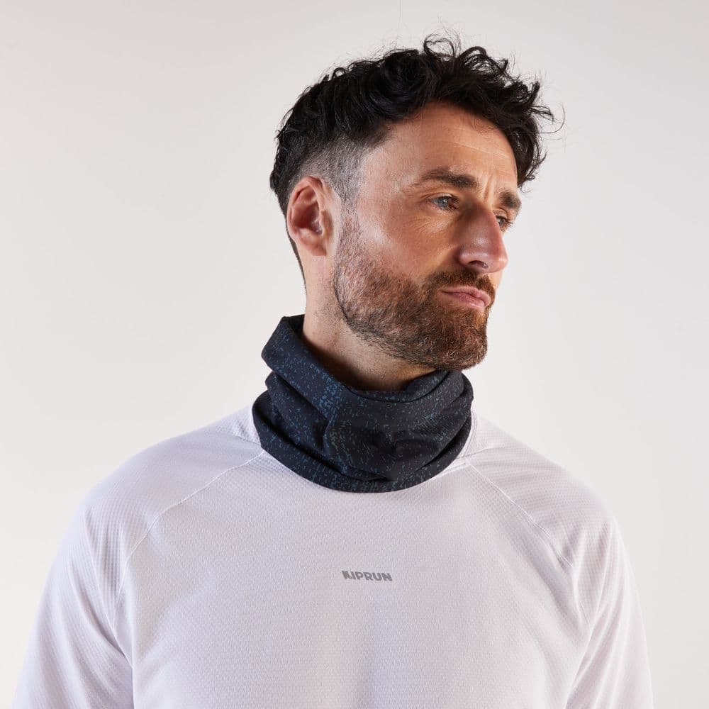 Decathlon Unisex Running Neck Warmer Headband ที่อุ่นคอสำหรับใส่วิ่ง/ผ้าคาดศีรษะอเนกประสงค์ Unisex รุ่น Kiprun- Grey รูปที่ 3