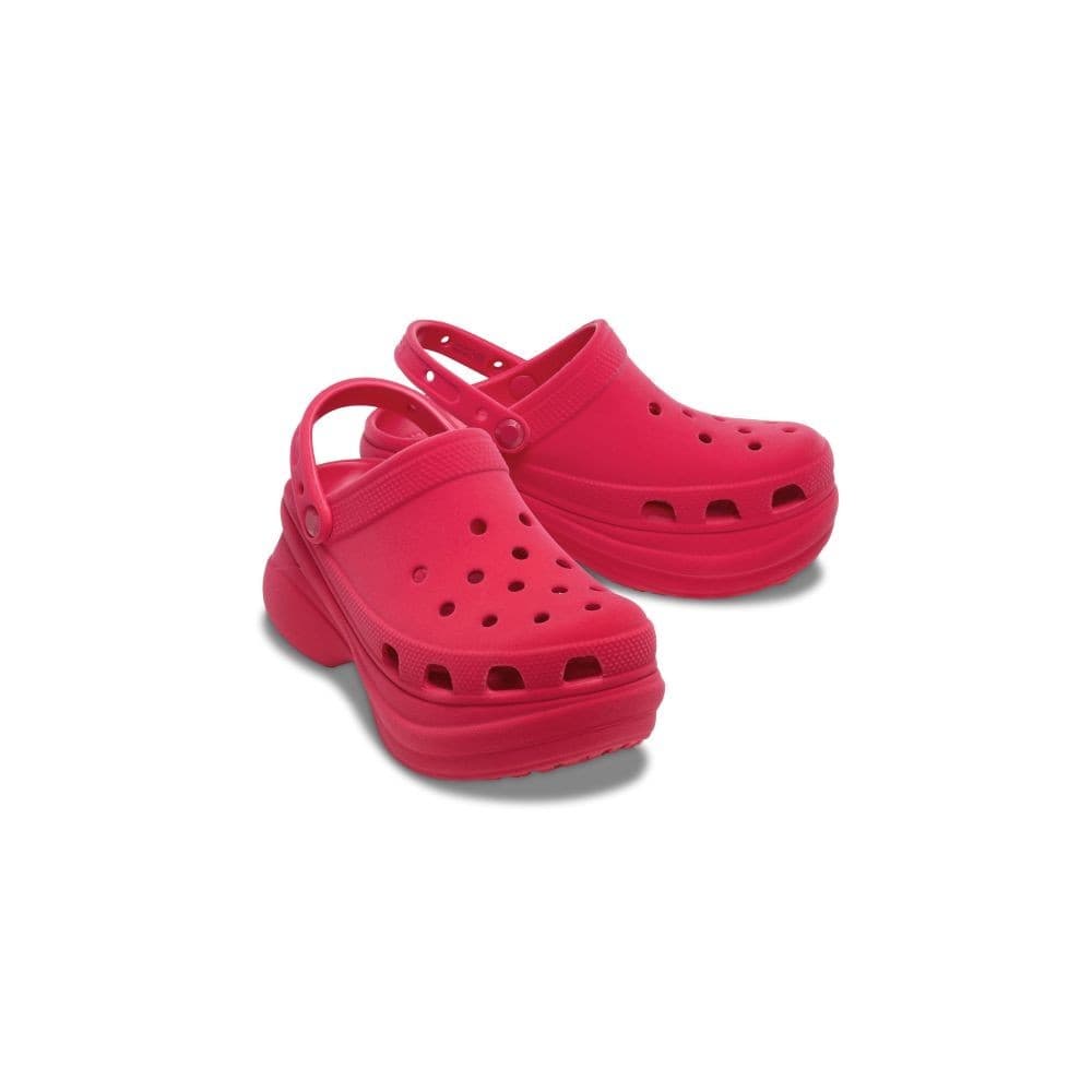 CROCS รองเท้าลำลองผู้หญิง BAE VELVET CLOG รุ่น 211919-7AQ - DIGITAL RASPBERRY รูปที่ 6