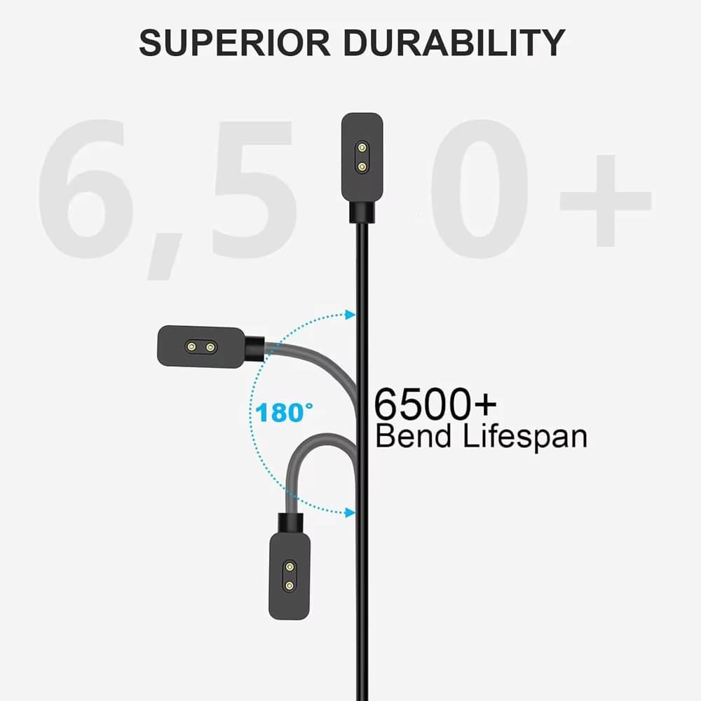 สายชาร์จ USB for Redmi Watch 6 5 Active/Lite /Redmi Watch 6 5 4 3 Xiaomi Mi Band 10 9 8/Active/Pro Xiaomi นาฬิกาอัจฉริยะ รูปที่ 4