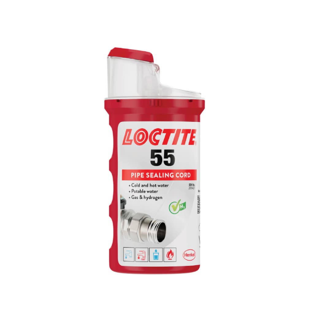 LOCTITE 55 thread sealant ขนาด 50m และ 160m ด้ายวัลเกลี่ยวสำหรับงานท่อทั่วไป รูปที่ 2