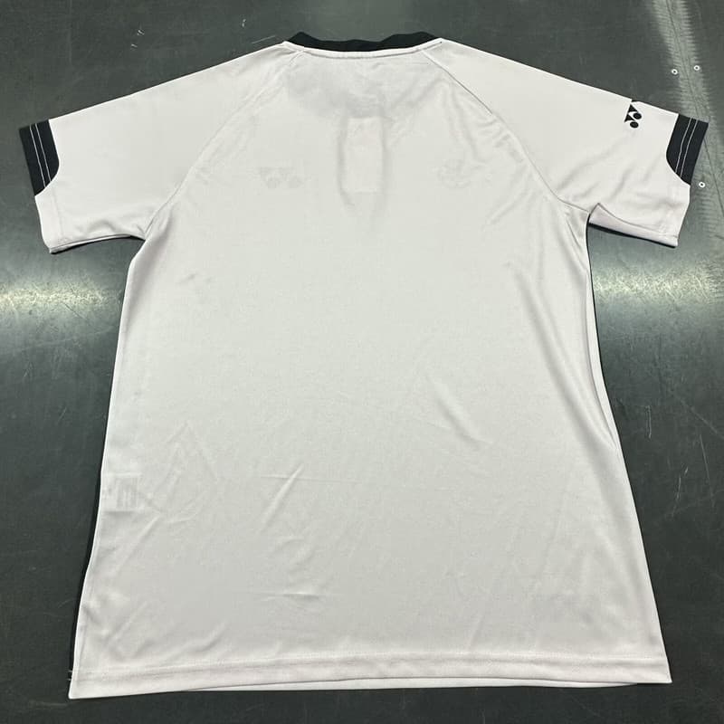 เสื้อเจอร์ซีย์แบดมินตันสีชมพู ระบายอากาศได้ดี เหมาะสำหรับผู้ชายและผู้หญิง รูปที่ 6
