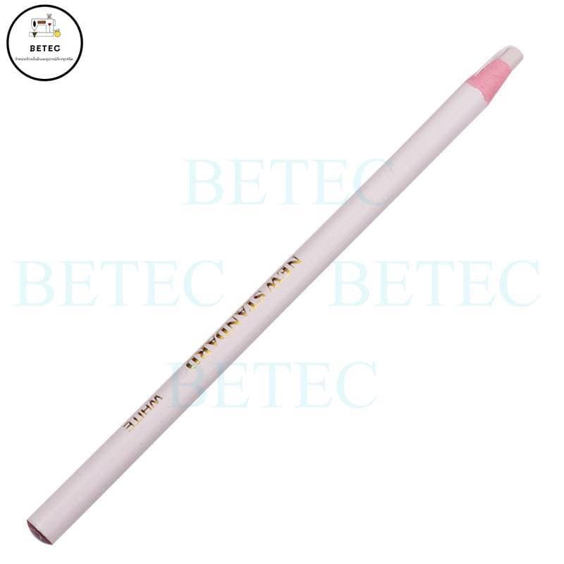 ดินสอสี เขียนผ้า มี 6 สี ขาว ดำ เเดง สีเหลือง เขียว สีน้ำเงิน ยี่ห้อ: STANDARD รูปที่ 6