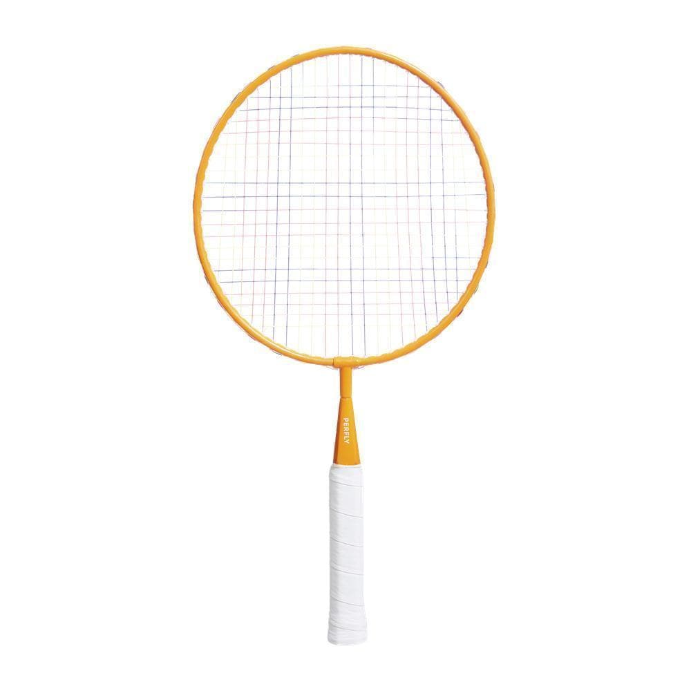 Decathlon Kid Badminton Racket In Set Br Set Discover ชุดแร็คเก็ตแบดมินตันสำหรับเด็ก รุ่น Discover - Green/Orange รูปที่ 4