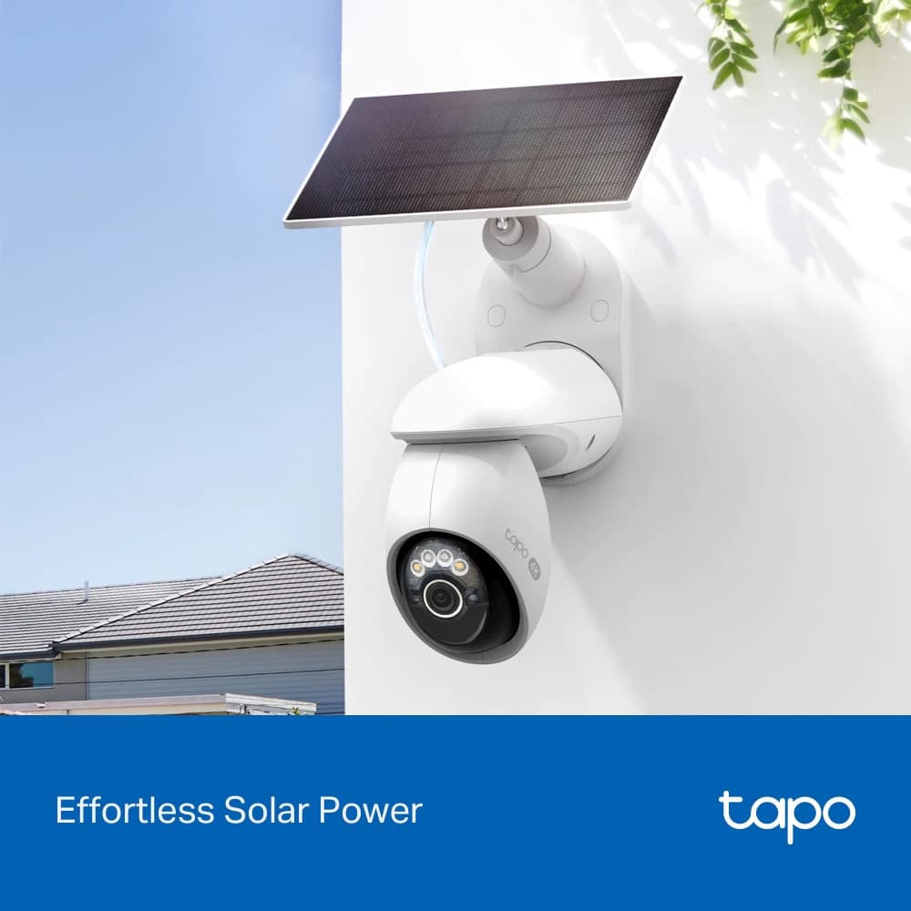 TAPO C660 KIT กล้องวงจรปิด 4K 8MP พร้อมแผงโซลาเซลล์ Pan/Tilt Security Camera Kit รูปที่ 8