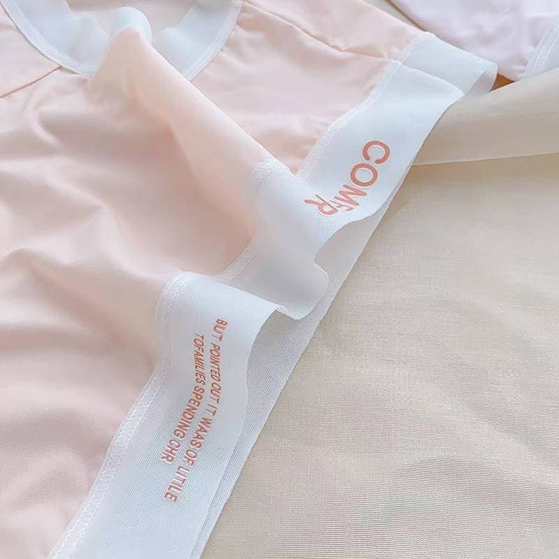Lace & Blissกางเกงชั้นใน กางเกงในผู้หญิง ผ้าลื่น ผ้าไหมน้ำแข็ง ไม่ร้อน ผ้านุ่ม สวมใส่สบาย ยืดหยุ่นดี y10 รูปที่ 6