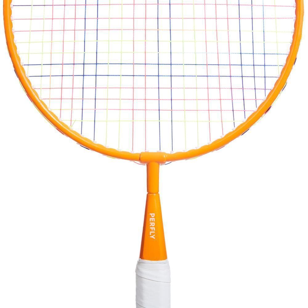 Decathlon Kid Badminton Racket In Set Br Set Discover ชุดแร็คเก็ตแบดมินตันสำหรับเด็ก รุ่น Discover - Green/Orange รูปที่ 6