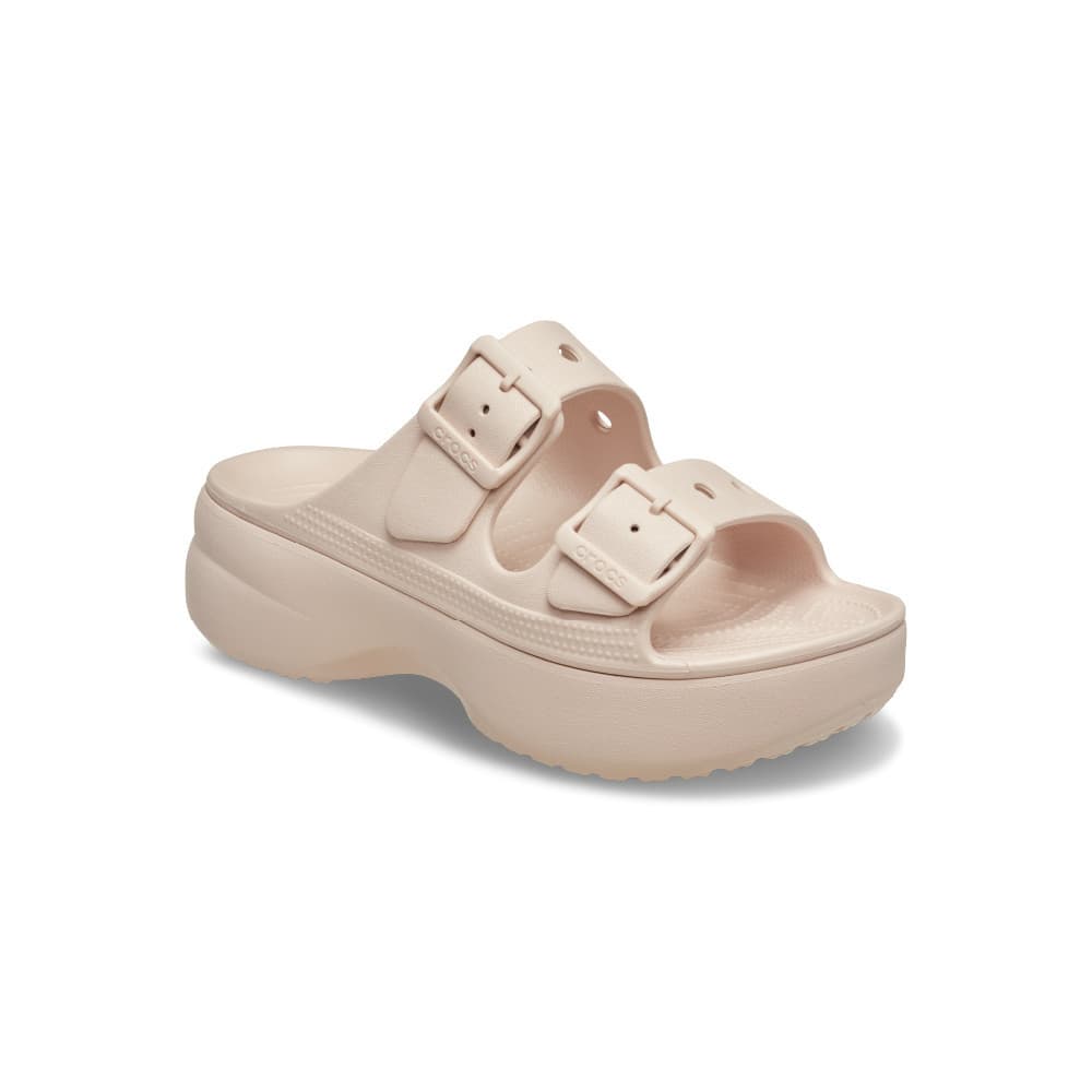 CROCS รองเท้าแตะผู้หญิง SATURDAY PLATFORM SANDAL รุ่น 212880-6UR - QUARTZ รูปที่ 2