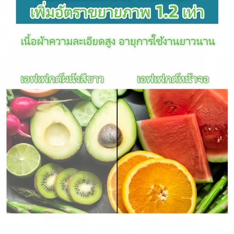 COD 16:9 HD จอโปรเจคเตอร์ 4K จอรับภาพ ฉายภาพแบบความละเอียดสูง จอแสดงผลป้องกันแสงสะท้อนความสว่าง รูปที่ 5