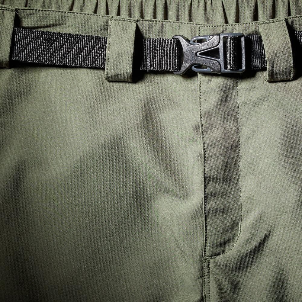 Decathlon Men'S 2-In-1 Adjustable And Durable Hiking Trousers กางเกงเดินป่าเทรคกิ้งขายาวผู้ชาย รุ่น Mt500 - Green รูปที่ 5