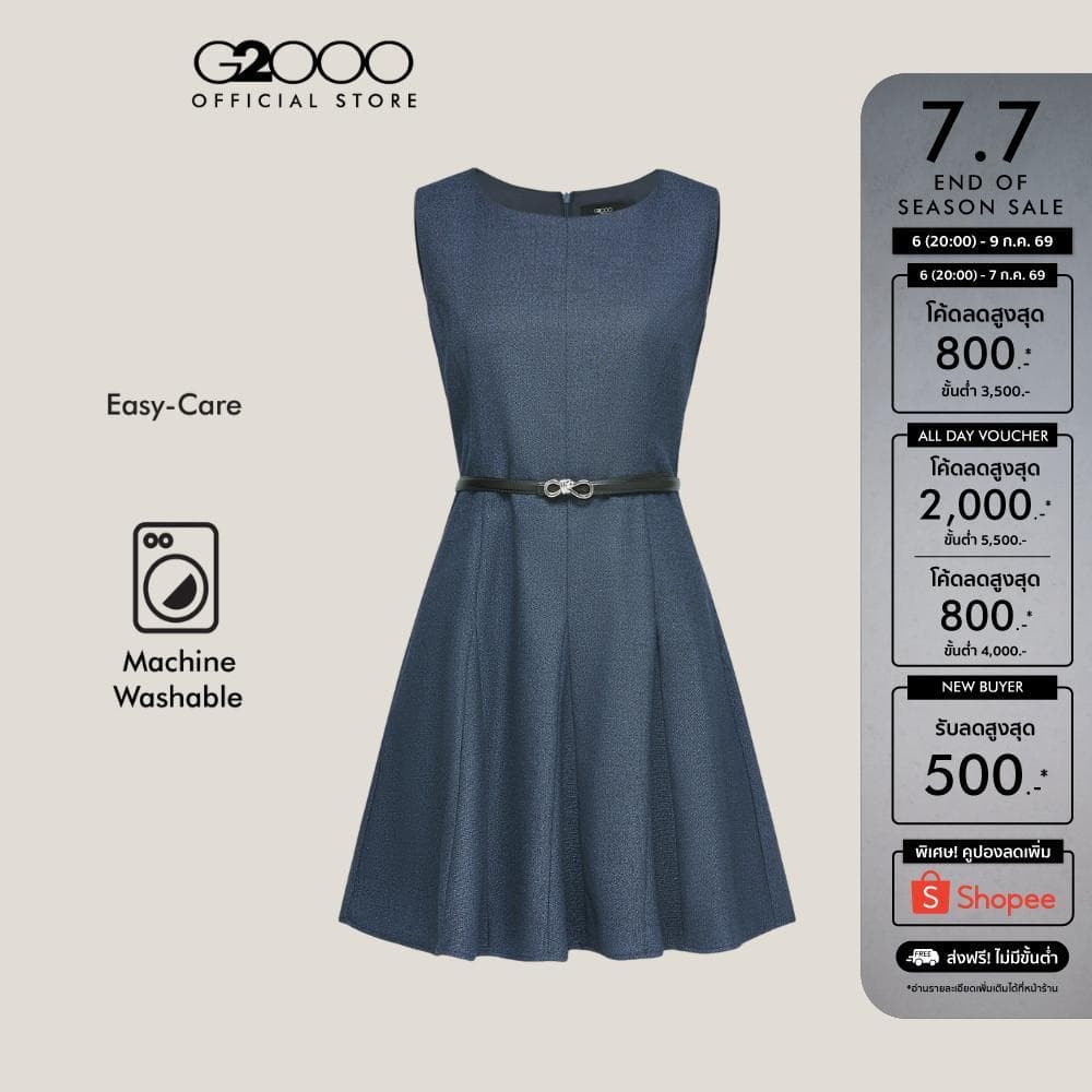 G2000 เดรสสำหรับผู้หญิง Aรุ่นShape รุ่น 5623214279 DARK NAVY รูปที่ 1