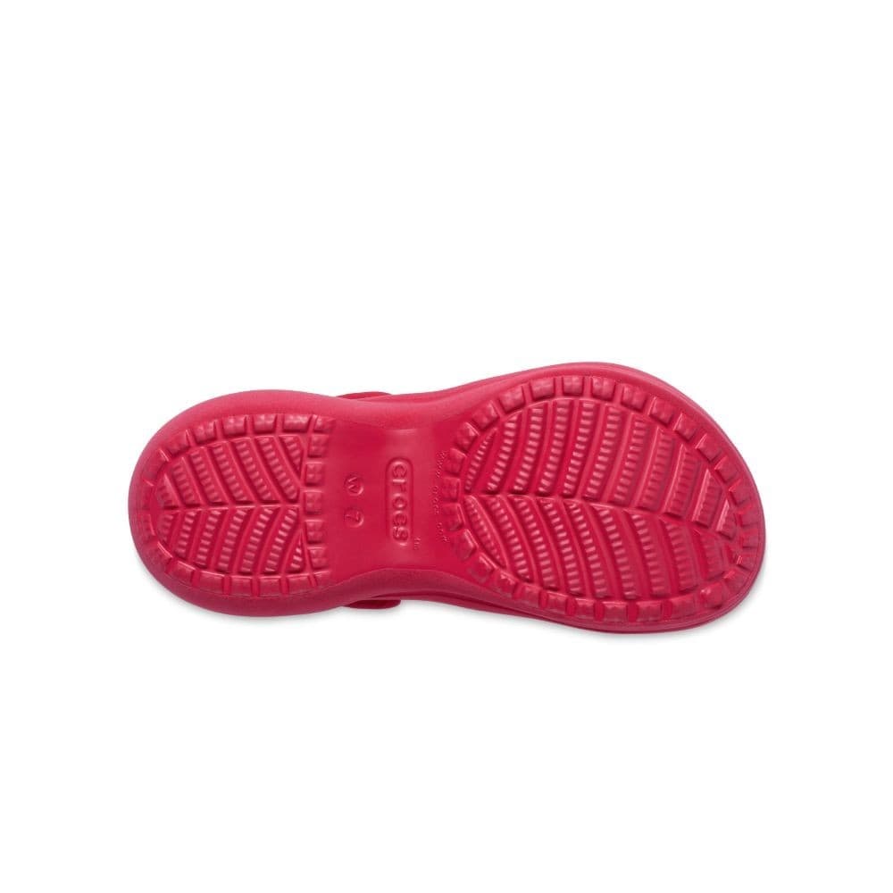 CROCS รองเท้าลำลองผู้หญิง BAE VELVET CLOG รุ่น 211919-7AQ - DIGITAL RASPBERRY รูปที่ 4